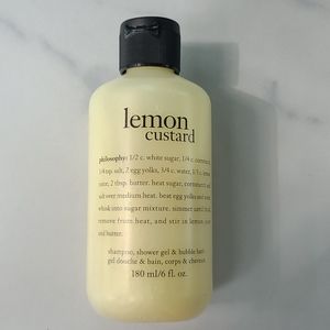 🍋 Philosophy Lemon Custard Shampoo, Shower Gel